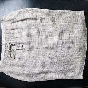 Vintage Giorgio Armani Collezioni Linen blend Pencil Skirt Size 6